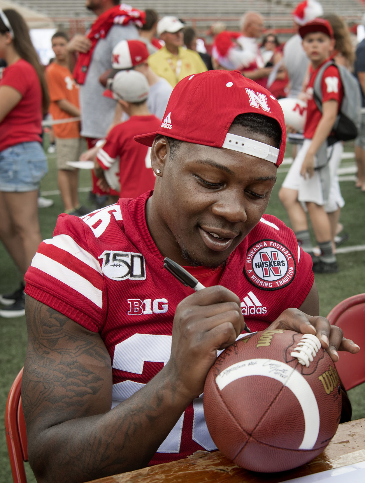 Husker fan day, 8.1